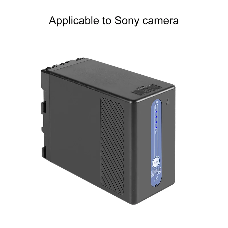GVM BP-U65 5600mAh Battery with Charger for Sony PMW / PXW Series Cameras