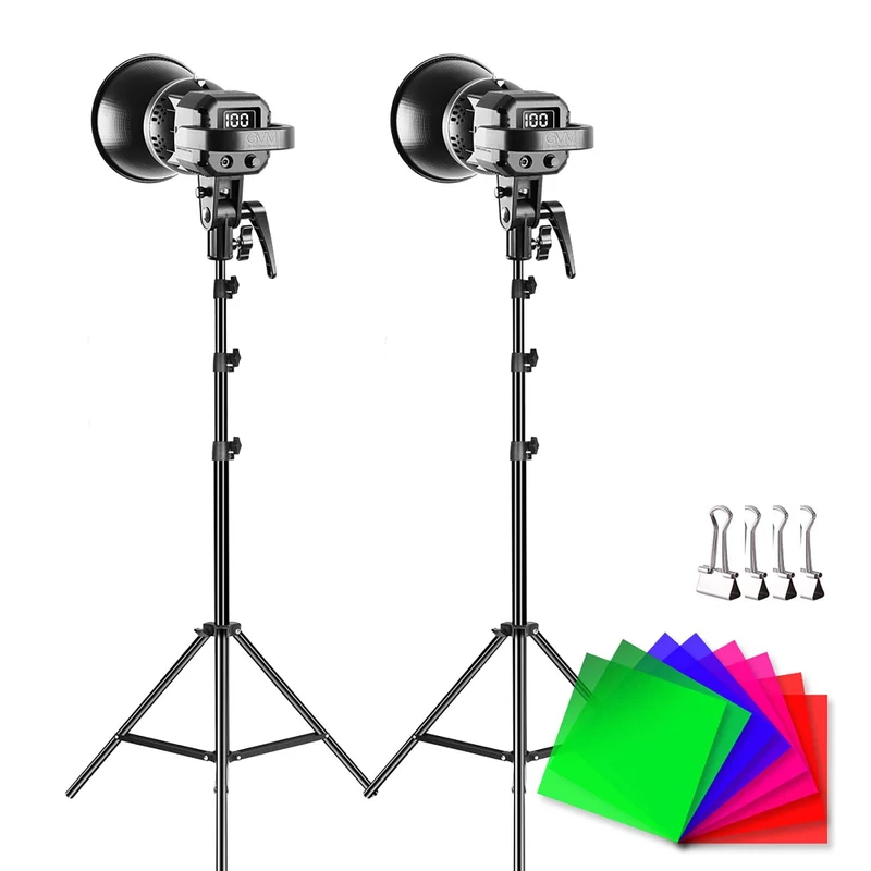 GVM P80S Spotlight Studio LED Video Light