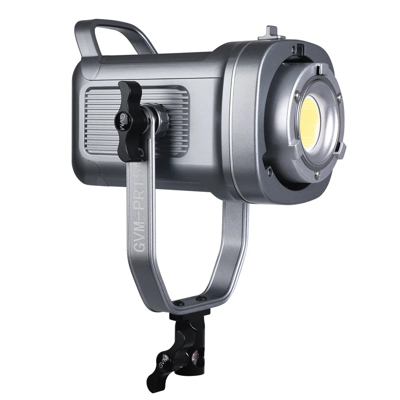 GVM PR150D 150W High Power LED Spotlight Bi-Color Studio Lighting Kit with Lantern Softbox+Light stand