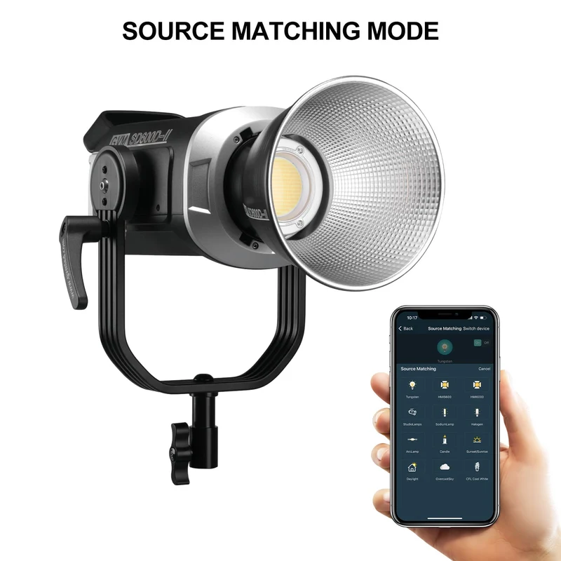 GVM SD600D-II 600W Upgraded Bi-Color LED Video Light