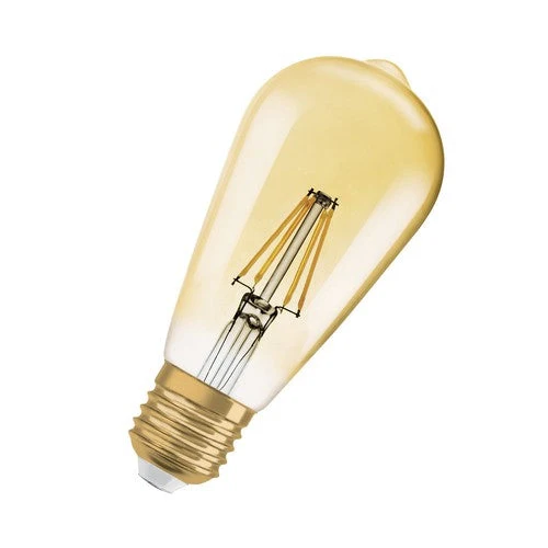 OSRAM Vintage 1906® Classique Edison LED-Lampe, 4W, 410lm, E27, Blanc chaud