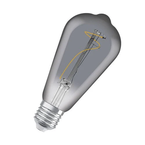 Ampoules LED OSRAM, édition vintage, remplacement de 10 watts, E27, ST64-shape, 1800 Kelvin, Warm Comfort Light, verre clair, single pack, E27