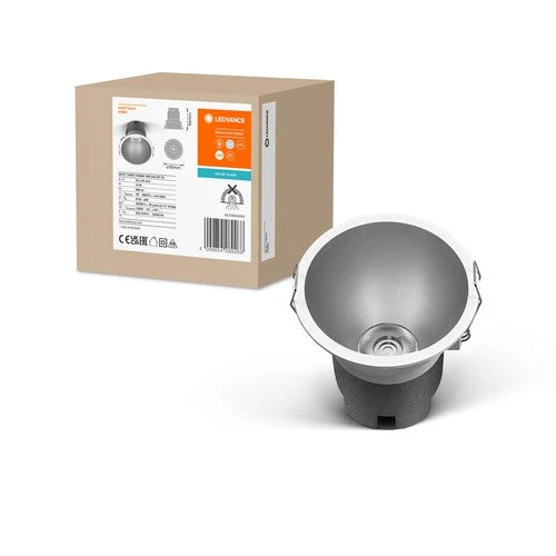 LEDVANCE SPOT TWIST Ø 93mm Downlight, argent, 10W, 800lm, 840 WT
