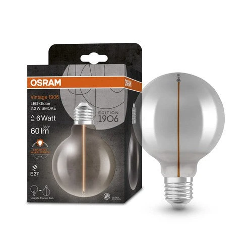 OSRAM Vintage 1906® Globe Classique95 LED-Lampe, 2,2W, 60lm