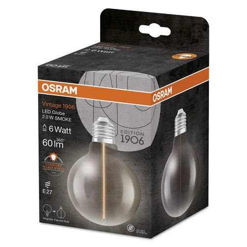 OSRAM Vintage 1906® Globe Classique95 LED-Lampe, 2,2W, 60lm