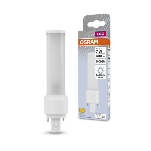 OSRAM DULUX LED-Lampe S7 EM, 3,5W, 400lm, 4000K, blanc froid