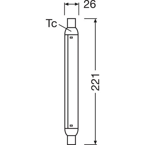 Ampoules LED à intensité variable OSRAM, forme d'ampoule classique, remplacement de 60 watts, E14, B-Shape, 2700 kelvins, blanc chaud, verre transparent