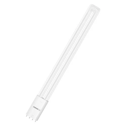 OSRAM remplacement LED pour KLLni, avec culot enfichable 4 pôles 2G11 pour fonctionnement sur ballast électronique ou tension secteur, remplacement 36 watts, 2G11, tube, single-ended, 3000 Kelvin, blanc chaud, verre clair, single Pack