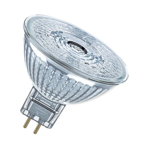 OSRAM Superstar lampe à réflecteur en verre clair, blanc chaud (2700K), 230 lumens, remplace les ampoules traditionnelles de 20W, dimmable GU5.3