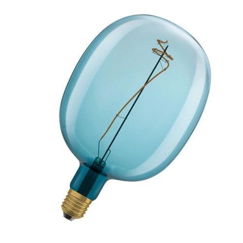 OSRAM Vintage 1906 LED-Lampe, teinte bleue, 4,5W, 100lm