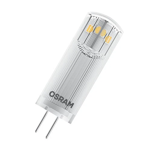 OSRAM lampe LED à broche BASE PIN G4 12 V lampe LED CL20 non dimmable 1,8W, blanc chaud pack de 5