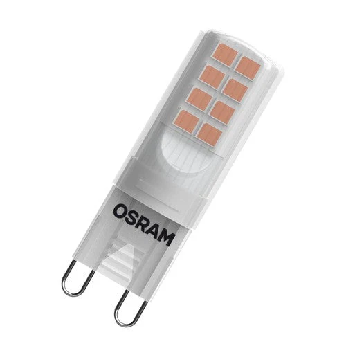 OSRAM LED lampe à broche PIN G9 avec douille retrofit G9 2.6W, blanc chaud