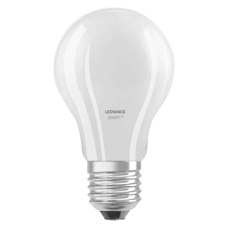 LEDVANCE Ampoule LED intelligente avec technologie WiFi, culot E27, à intensité variable, couleur de lumière modifiable (2700-6500K), remplace les ampoules à incandescence de 60 W, SMART+ WiFi Classic Tunable White, 1 pack