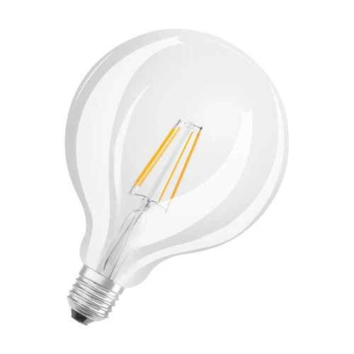 OSRAM Ampoule LED à filament dimmable LED SUPERSTAR+ CL GLOBE125 FIL 100 dim 11W/940 E27 CRI90 BOÎTE, Blanc froid, E27