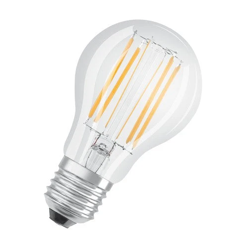 OSRAM LED BASE CLASSIC A ampoule claire (ex 75W) 7,5W / 4000K blanc froid E27, pack de 3