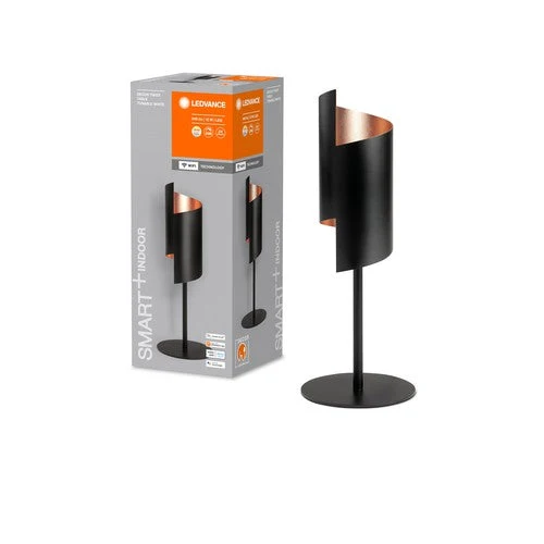 Lampe de table LEDVANCE SMART+ WiFi DECOR noire, 12W, 840lm