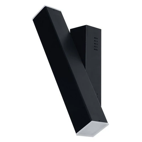LEDVANCE SMART+ WIFI ORBIS WALL CROSS – applique murale, dimmable avec technologie WIFI via application, 12W, 3000 - 6500K blanc chaud à blanc froid, 600 lumens, lumière vers le haut et vers le bas, 30x 10cm, noir