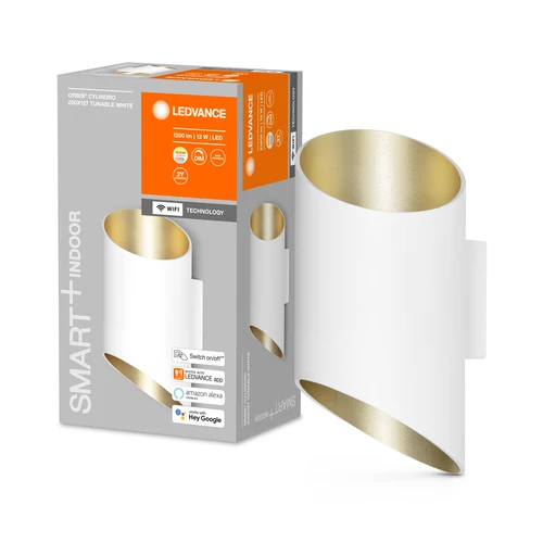 LEDVANCE Wifi SMART+ ORBIS CYLINDRO applique LED 20x12,7cm Tunable Blanc 12W / 3000-6500K blanc
