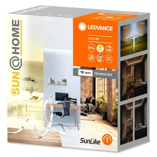 LEDVANCE Wifi SUN@HOME FLEX bandeau lumineux Moodlight 3m 13,5W / 2200-5000K