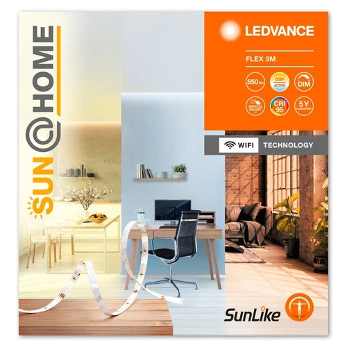 LEDVANCE Wifi SUN@HOME FLEX bandeau lumineux Moodlight 3m 13,5W / 2200-5000K