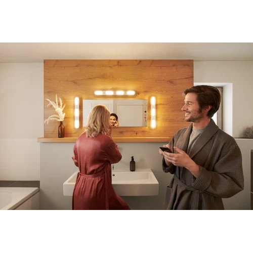 LEDVANCE Wifi SMART+ ORBIS DUPLO LED Applique murale pour salle de bain 45cm blanc tunable 20W / 3000-6500K