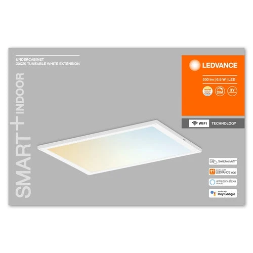 LEDVANCE Wifi SMART+ LED Lampe sous meuble Extension 30x20cm Blanc réglable 6,5W / 2700-6500K Extension
