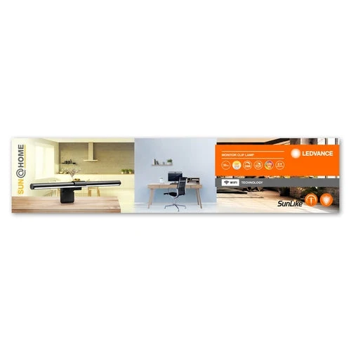 LEDVANCE Wifi SUN@HOME Lumière de bureau pour écran d'ordinateur 2,5W / 2200-5000K