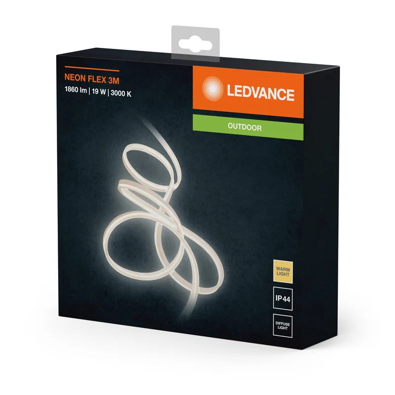 Bande lumineuse LED extérieure LEDVANCE NEON Flex 19W / 3000K blanc chaud 3m