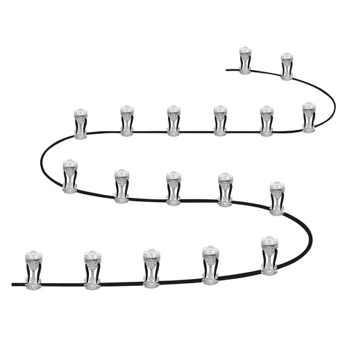 Lampe de jardin LEDVANCE ENDURA® Garden Dot LED pour sol 18 12W / 3000K socle blanc chaud