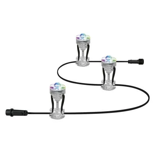 LEDVANCE Wifi SMART+ Outdoor Garden Dot Mini lampe de jardin LED RGB multicolore 3 extensions