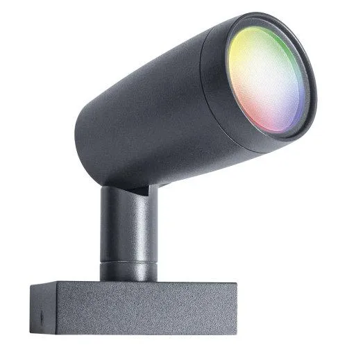Spot LED de jardin extérieur LEDVANCE Wifi SMART+ RGBW socle multicolore