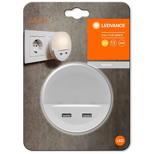 LEDVANCE LUNETTA® Veilleuse LED USB blanche 13W