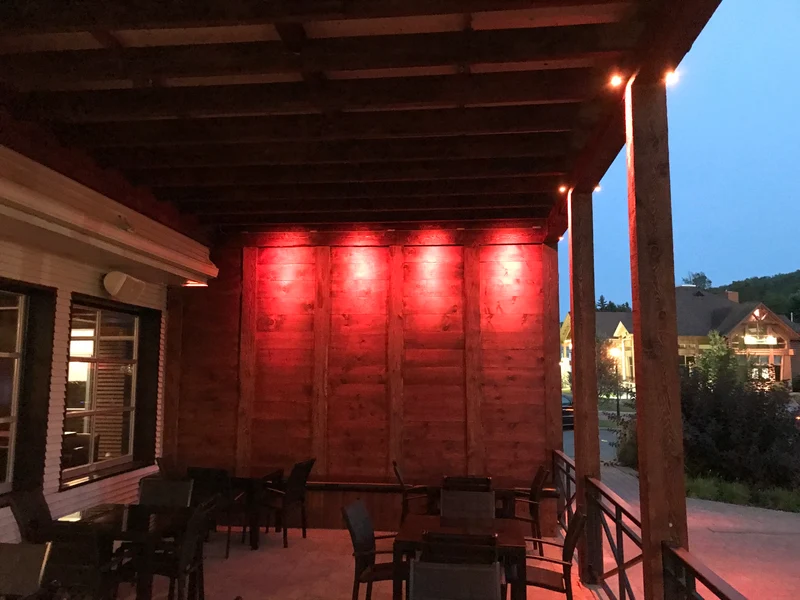 Ensemble de Système d'éclairage intérieur/extérieur RGB une zone