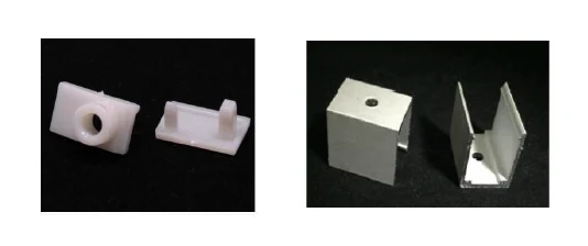 Profilé de silicone NTALB-103 pour ruban DEL lumineux 5 mètres