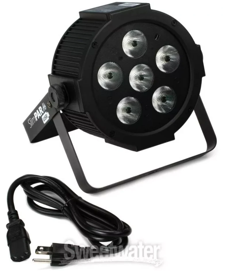 Projecteur RGBAW+UV SlimPAR H6 USB neuf, boîte ouverte