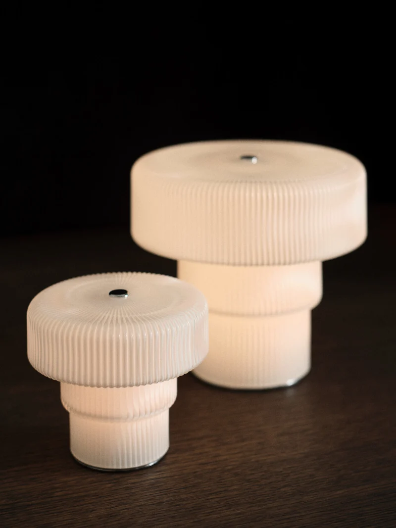 Ripple Portable Lamp H16.5 cm