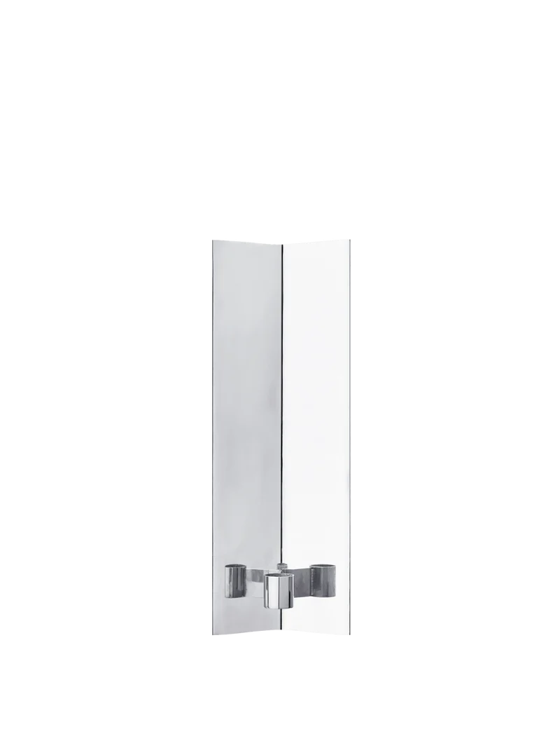Eddy Wall Candle Holder – Mirror Polished