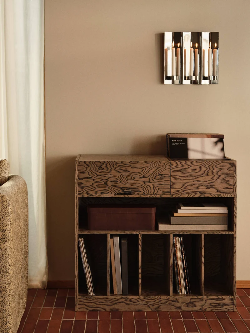 Eddy 3 Wall Candle Holder – Mirror Polished