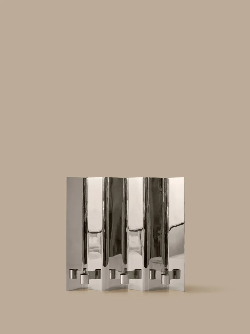 Eddy 3 Wall Candle Holder – Mirror Polished