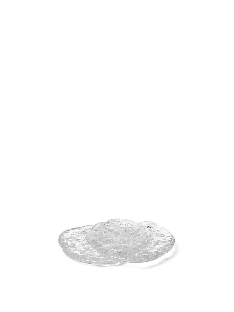 Momento Glass Stones Small – Set of 2 – Clear