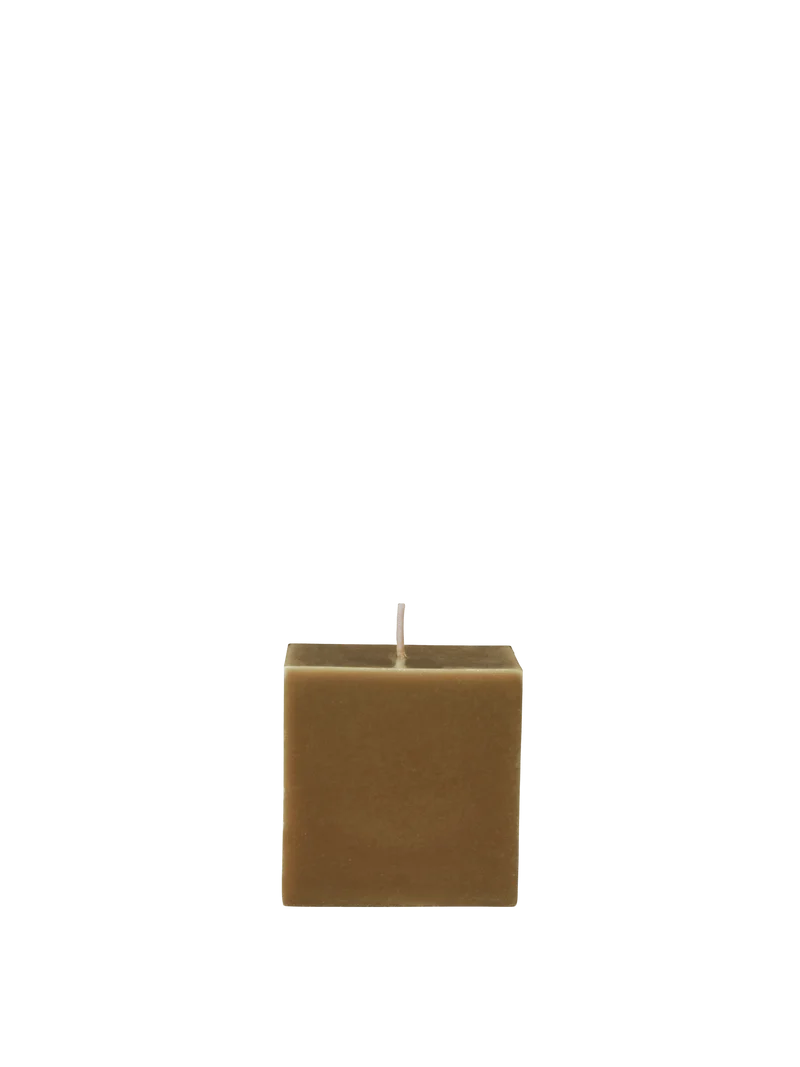 Burren Block Candle Small – Bronze