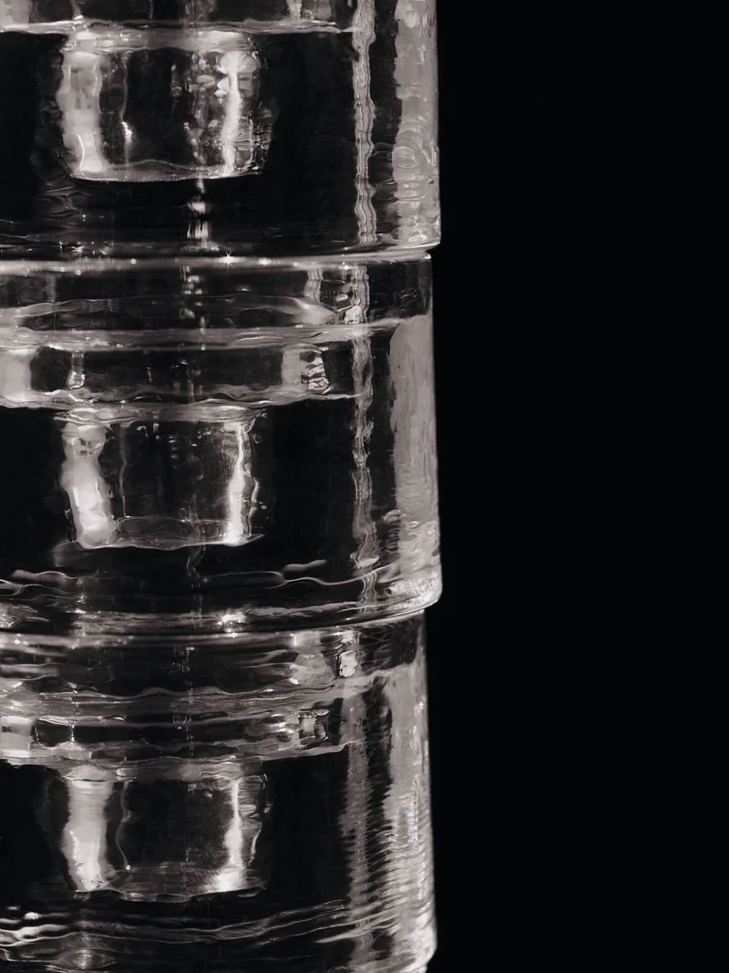 Gradia Candle Holder Round – Clear