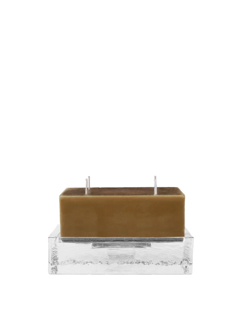 Gradia Candle Holder Square – Clear