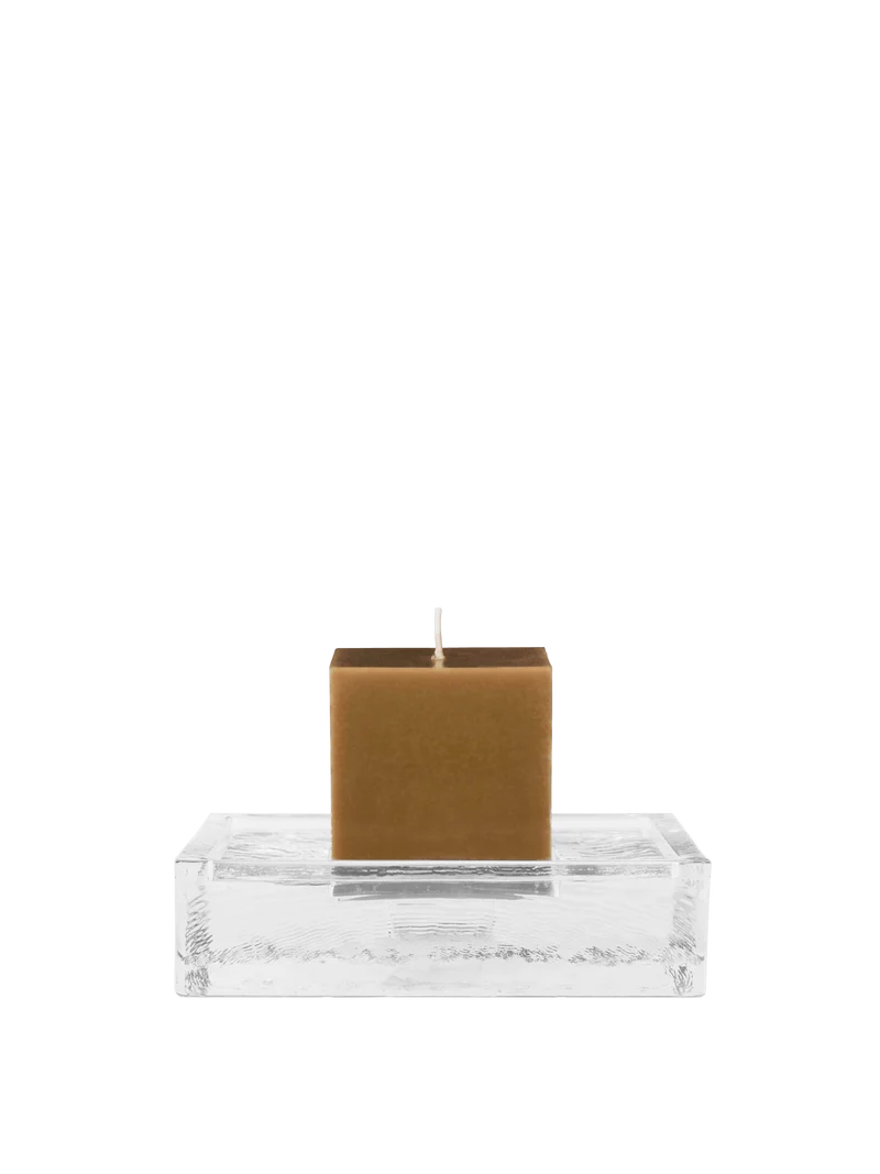 Gradia Candle Holder Square – Clear