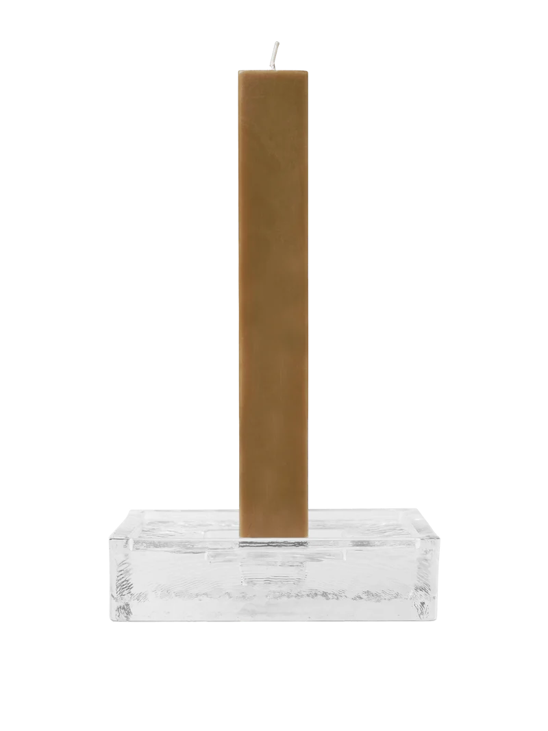 Gradia Candle Holder Square – Clear