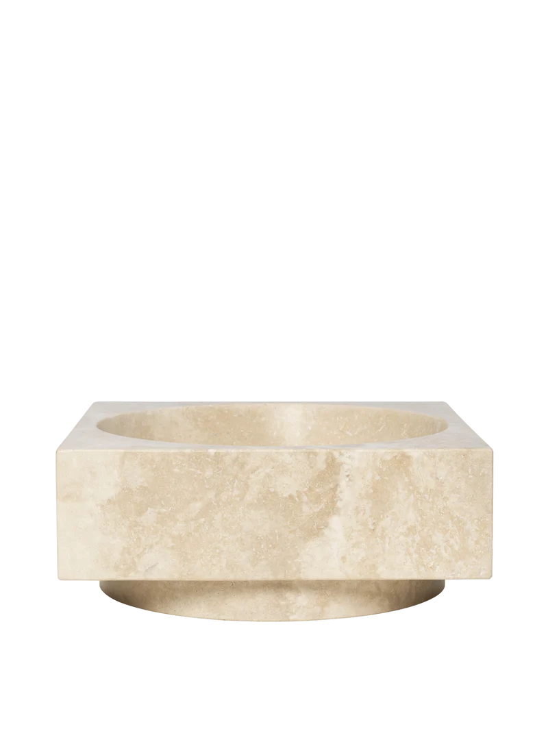 Hew High Centrepiece – Travertine