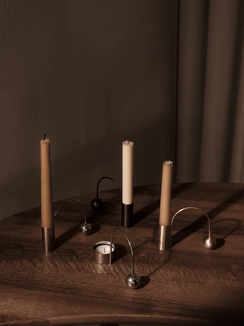 Balance Candle Holder – Brass