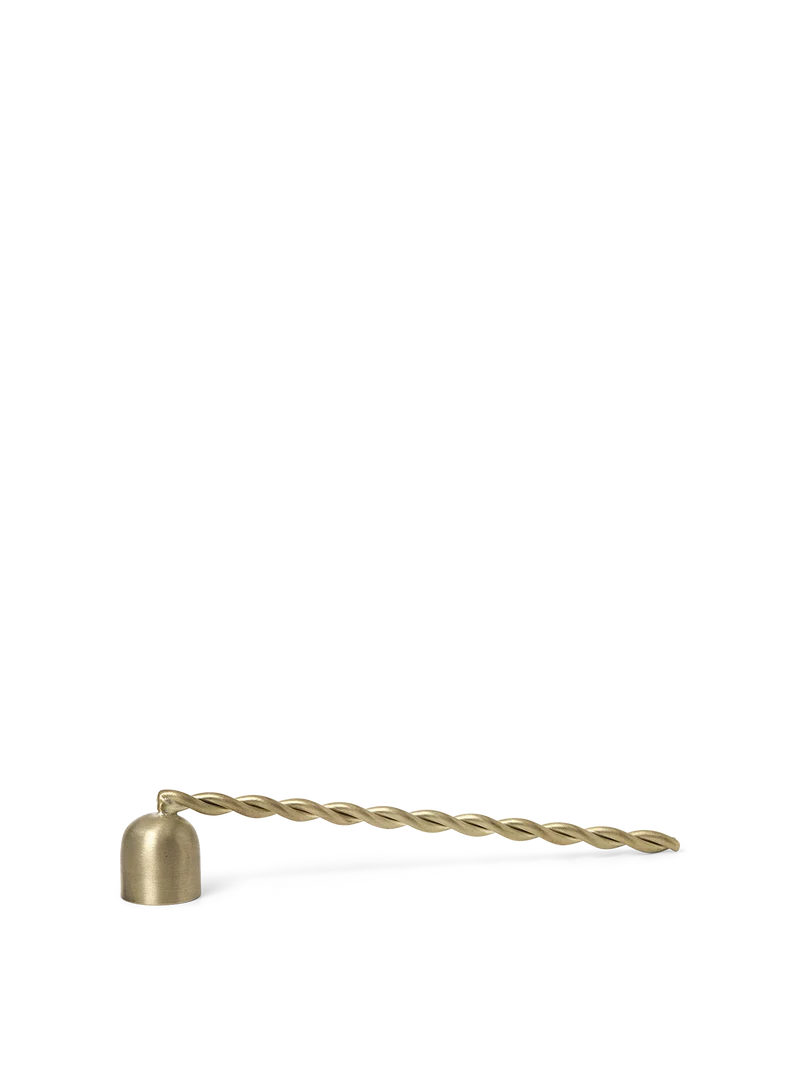 Twist Candle Snuffer – Brass