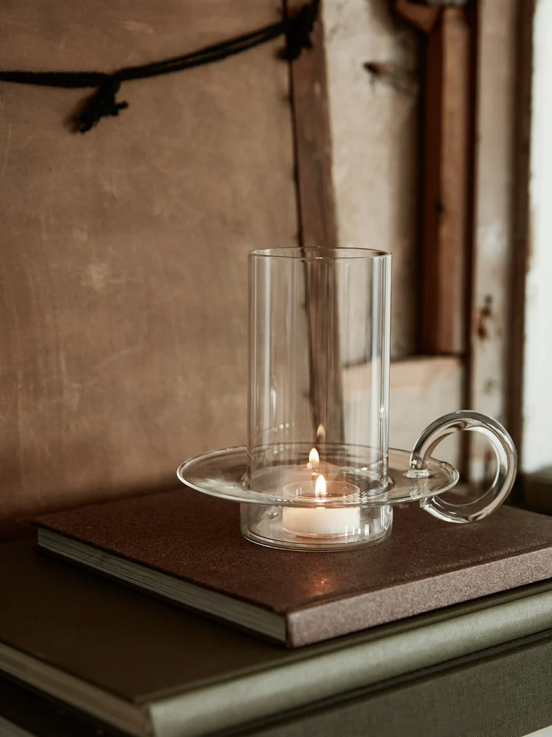 Luce Candle Holder – Clear