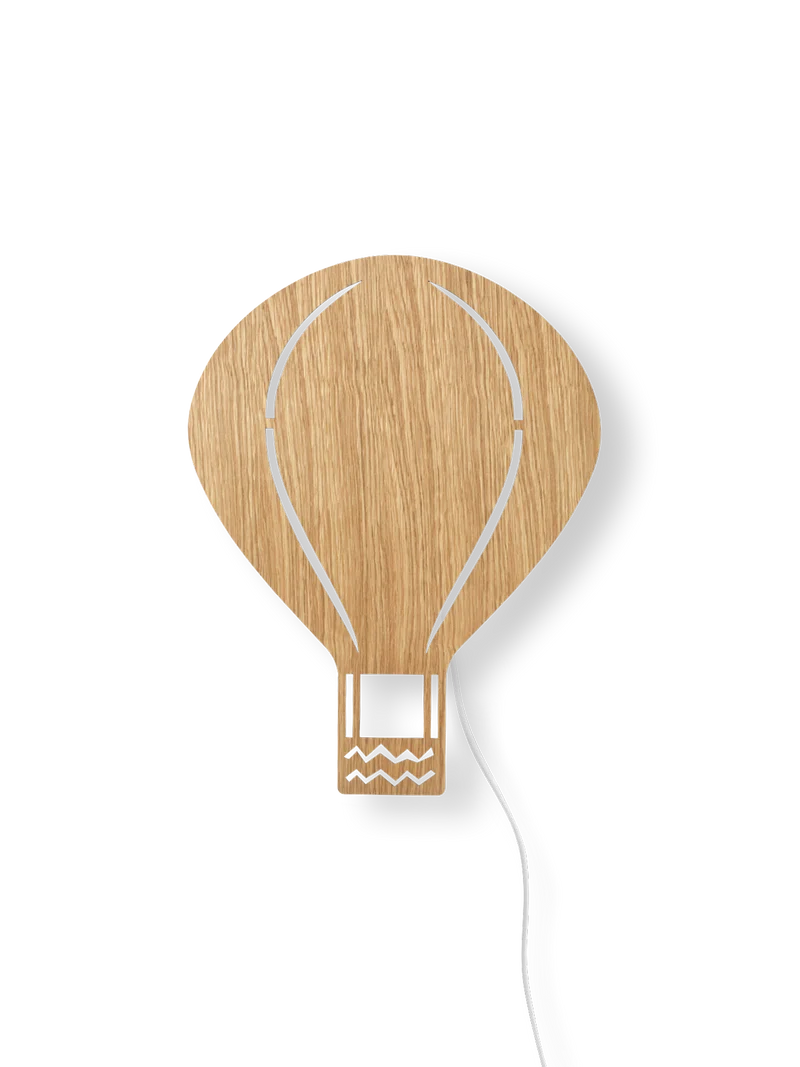 Air Balloon Lamp – Oiled Oak